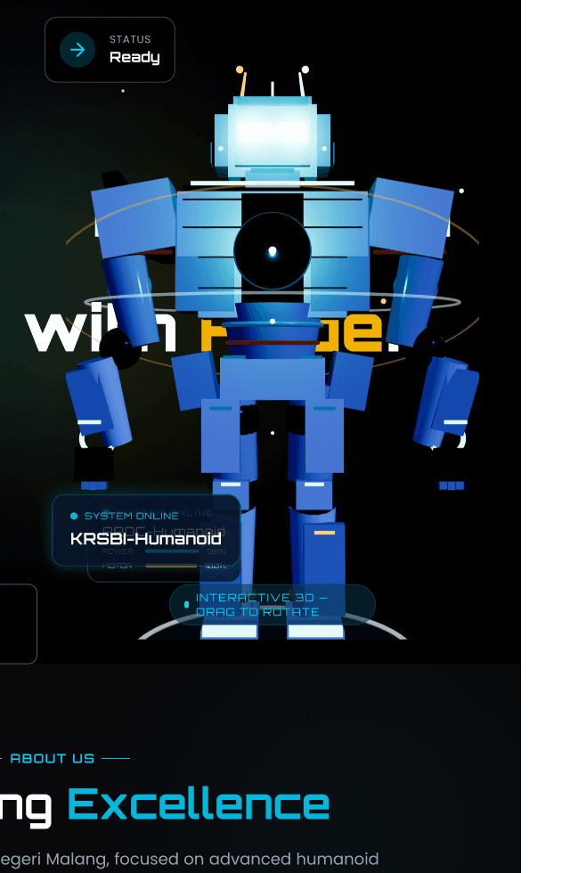 KRSBI-Humanoid — robot humanoid AROC_PL